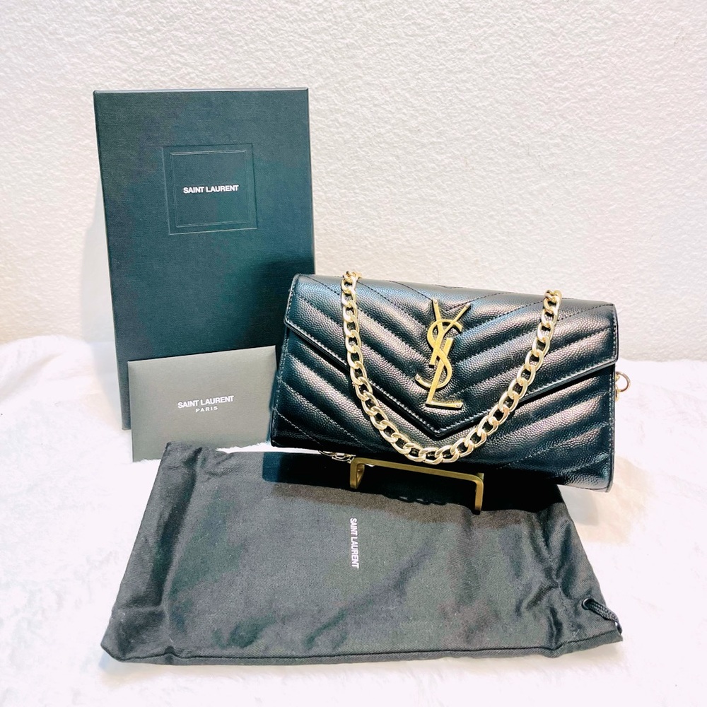 💯AUTH Yves Saint Laurent Cassandra WOC